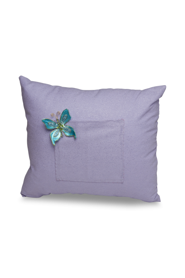 Butterfly Pocket Wish Pillow-large