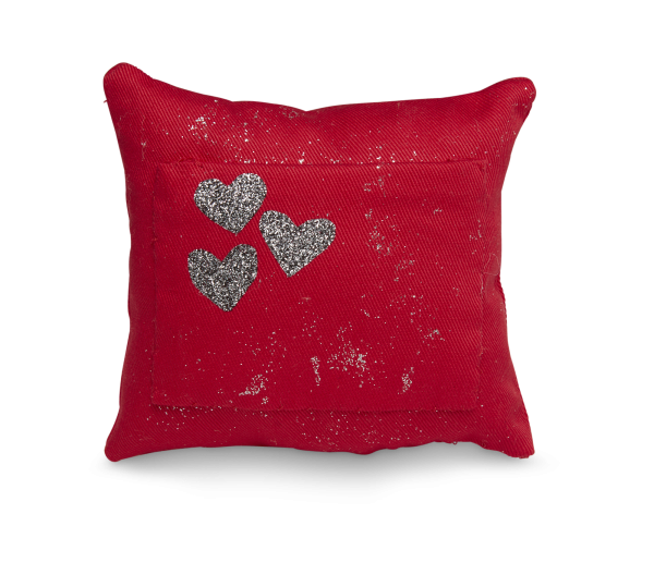 Handmade Hearts Pocket Wish Pillow-small