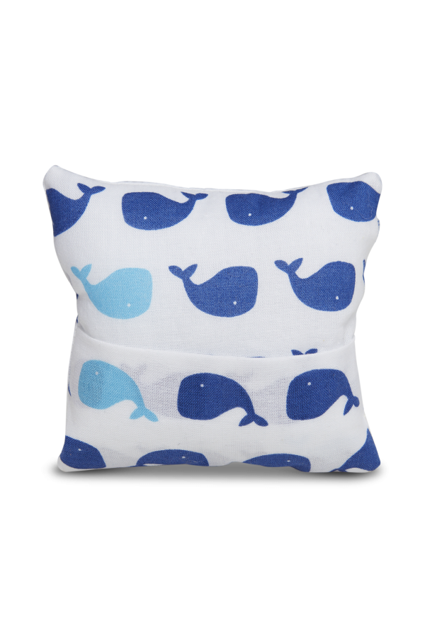 Whales Pocket Wish Pillow-small